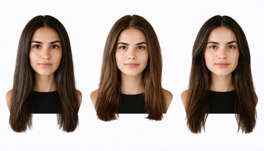 Comparison of portrait photography at 18mm, 35mm, and 55mm using a kit lens