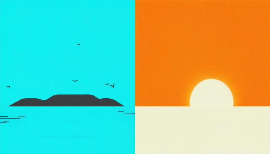 Movie scene demonstrating the popular teal and orange color grading technique