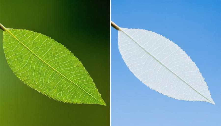 Comparison showing image quality difference between small and large smartphone camera sensors