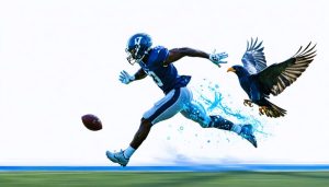 A professional photograph illustrating servo autofocus technology, capturing an athlete mid-action with remarkable sharpness and precision, symbolizing the advanced tracking capabilities of modern AI-powered autofocus systems.