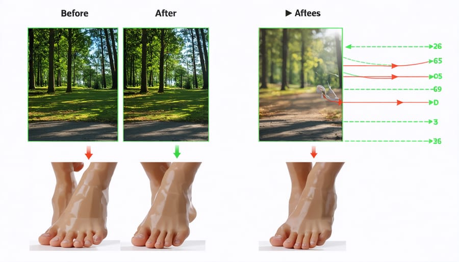 Split-screen comparison showing a raw 3D scan versus the same model after optimization and cleanup