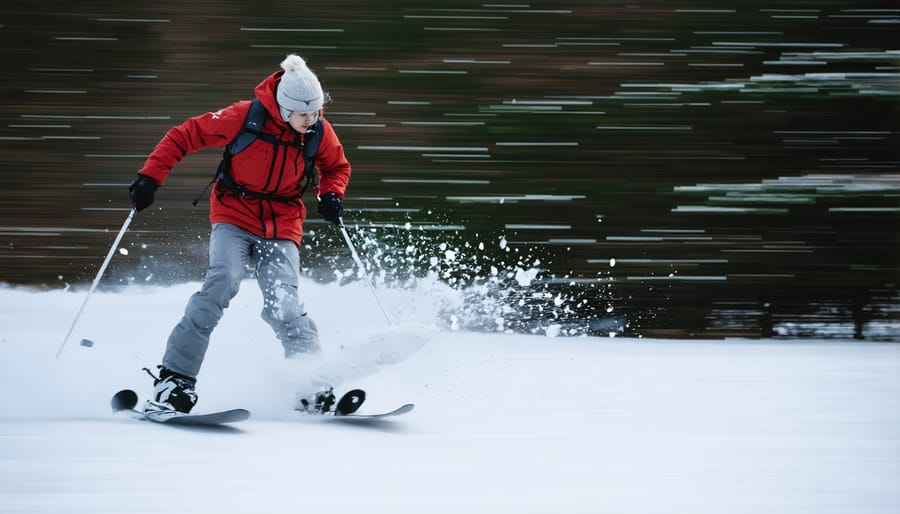 Multiple-frame sequence of an athlete in motion demonstrating precise autofocus tracking