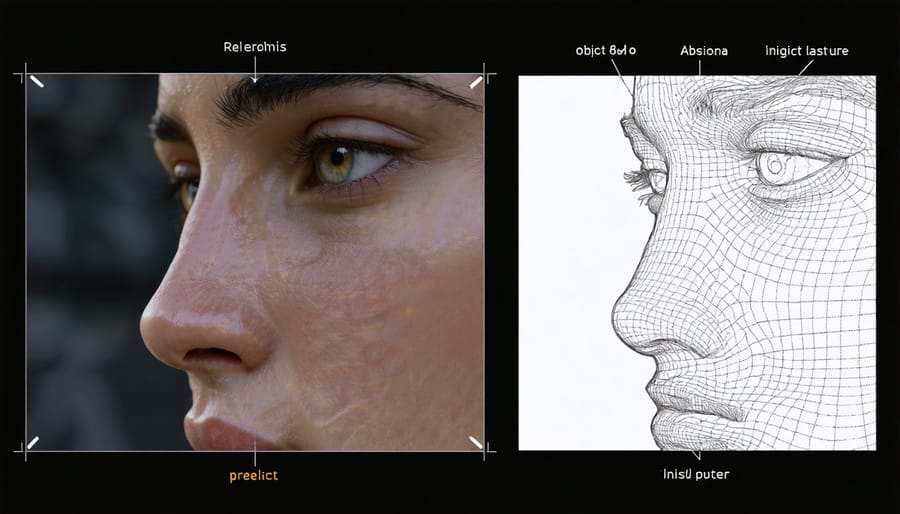 Side-by-side comparison of 3D models created in Agisoft Metashape, RealityCapture, and 3DF Zephyr