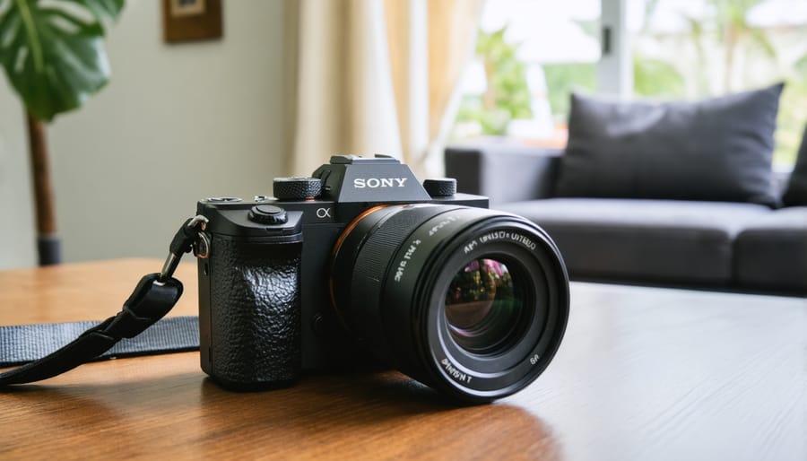 Sony RX100 VII point-and-shoot camera with extended zoom lens