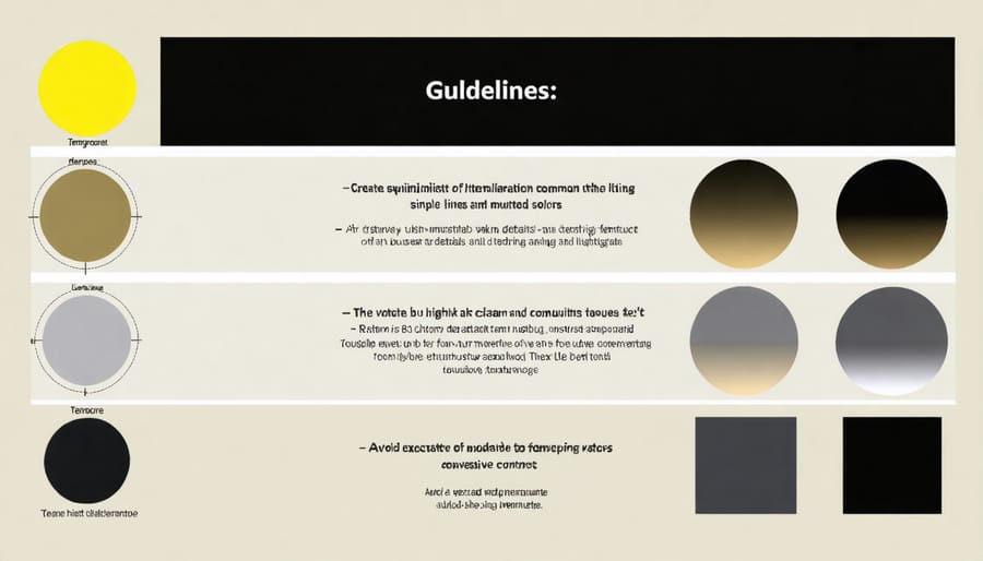 Visual chart showing different color temperatures from warm to cool with example light sources