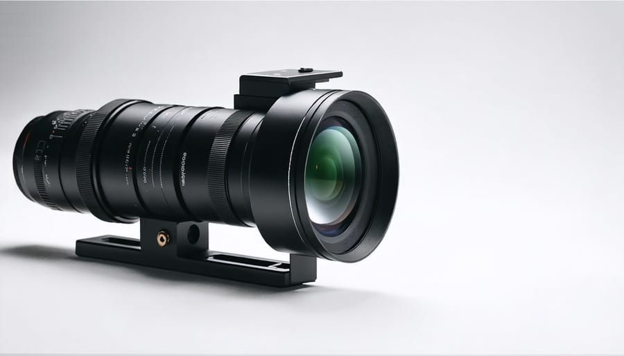 Partially disassembled smartphone showing periscope lens system