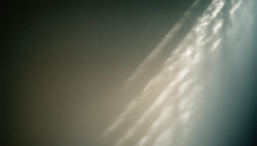 Macro photograph of wildflower demonstrating smooth bokeh transition from sharp to blurred areas