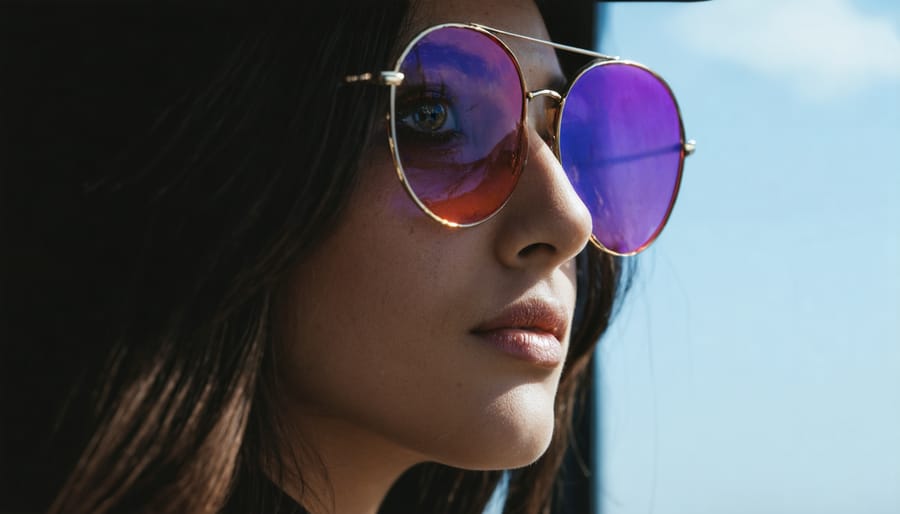 Video editor performing color grading work on professional monitor in post-production studio