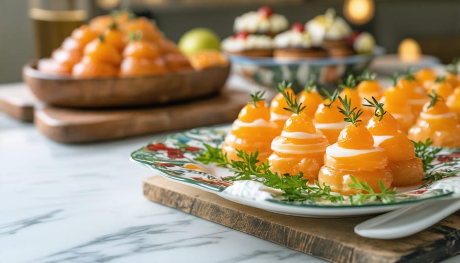 Comparison of food photography showing skill development from basic to professional results