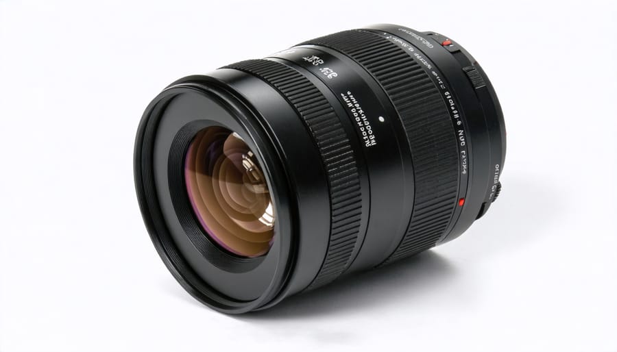 Array of professional camera lenses showing advanced optical technology