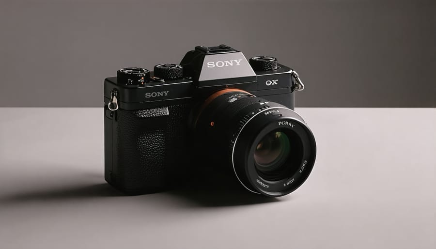 Vintage Sony Portapak video camera system from the 1970s with recording deck